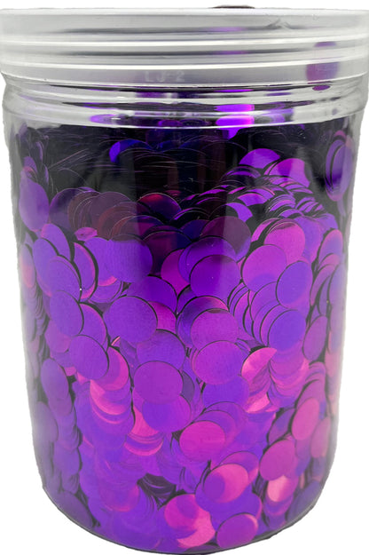 1cm Metallic Foil Confetti Jar