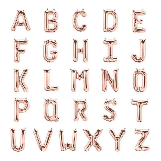 Party America 16" Rose Gold Letters