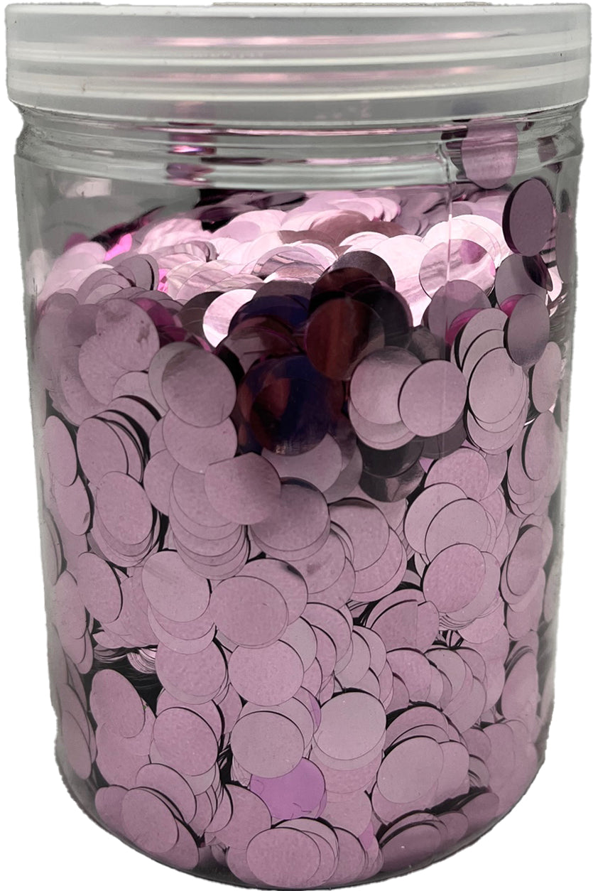 1cm Metallic Foil Confetti Jar