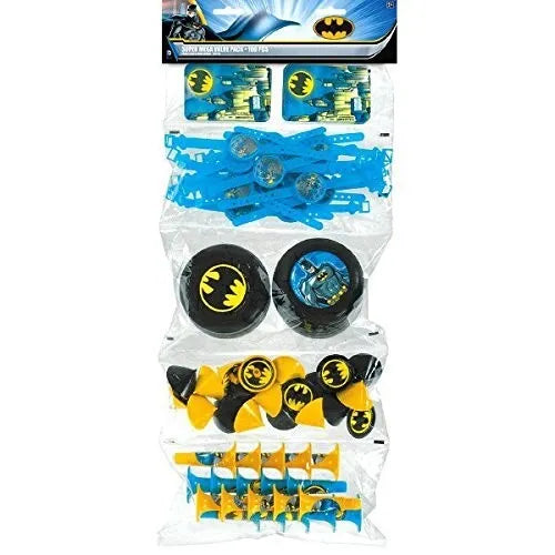 BATMAN Super Mega Value Pack Party Favors 100