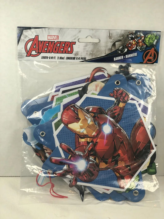 Avengers Happy Birthday Banner 6.41ft