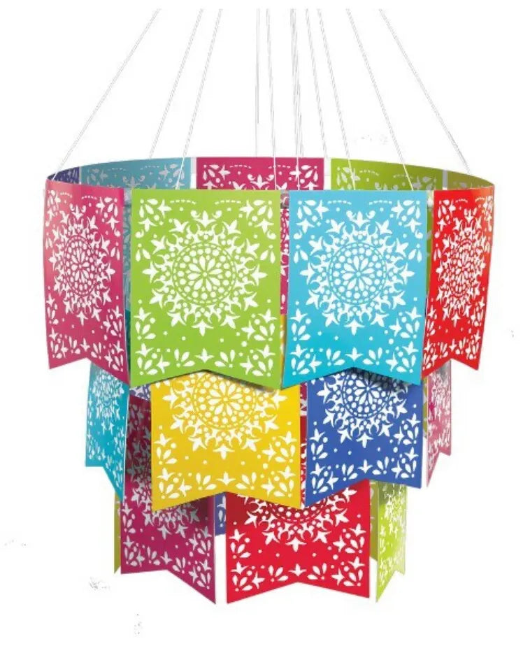 Fiesta Flag Chandelier