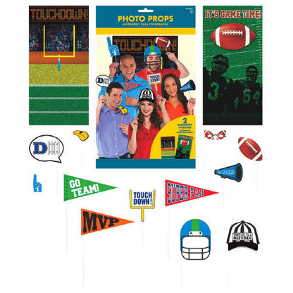 Football Photo Booth Props