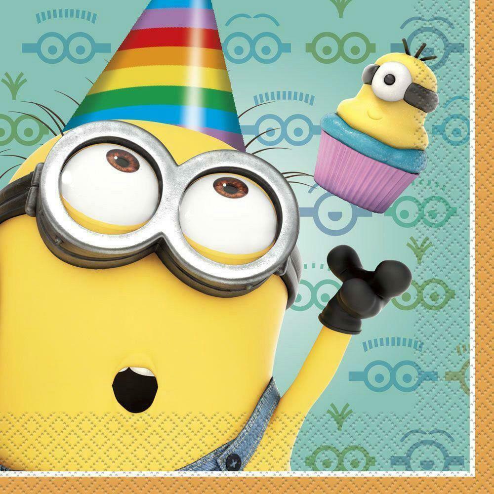 Despicable Me 2 Luncheon Napkins 16ct