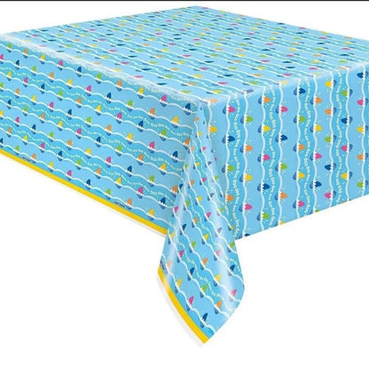 Baby Shark Rectangular Plastic Table Cover