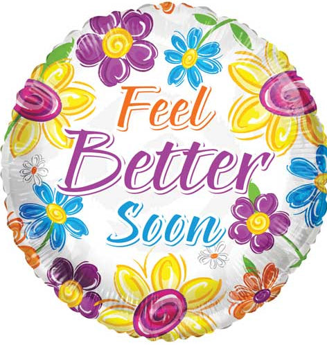 ConverUSA 18" Feel Better Soon Balloon