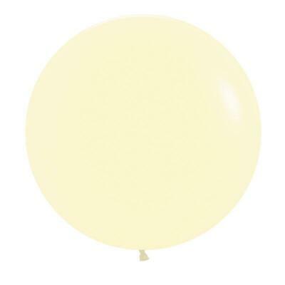 Betallatex 24" Latex Pastel Matte Yellow 10ct