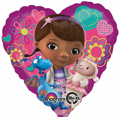 Anagram 18" Doc McStuffins Heart Balloon