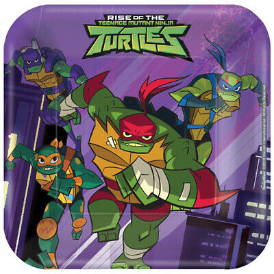 TMNT 7" Small Plate 8ct