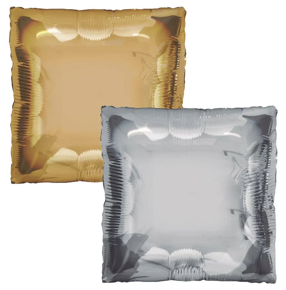 Tuftex 24" Gold & Silver Square