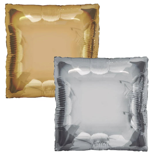 Tuftex 24" Gold & Silver Square