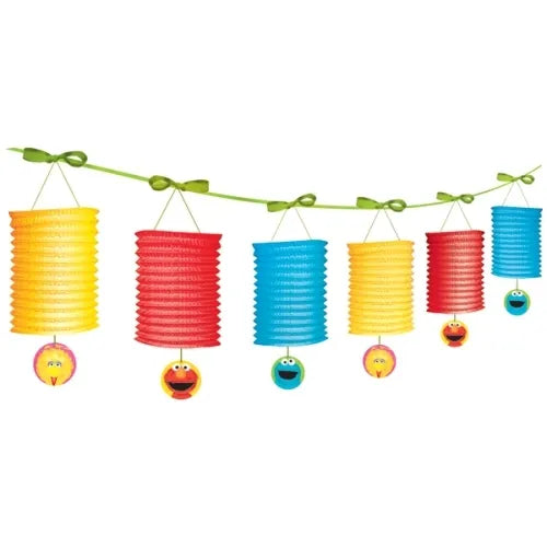 Sesame Street Paper Lanterns 12ft