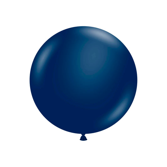 Tuftex 17" Met. Midnight Latex Balloon 50ct